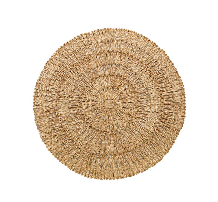 Straw Loop Placemat - Natural
