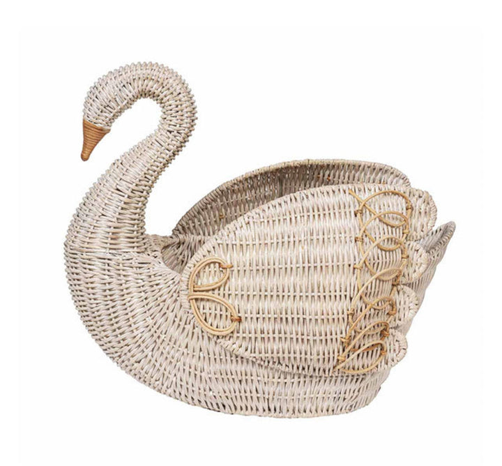 Provence Swan Basket