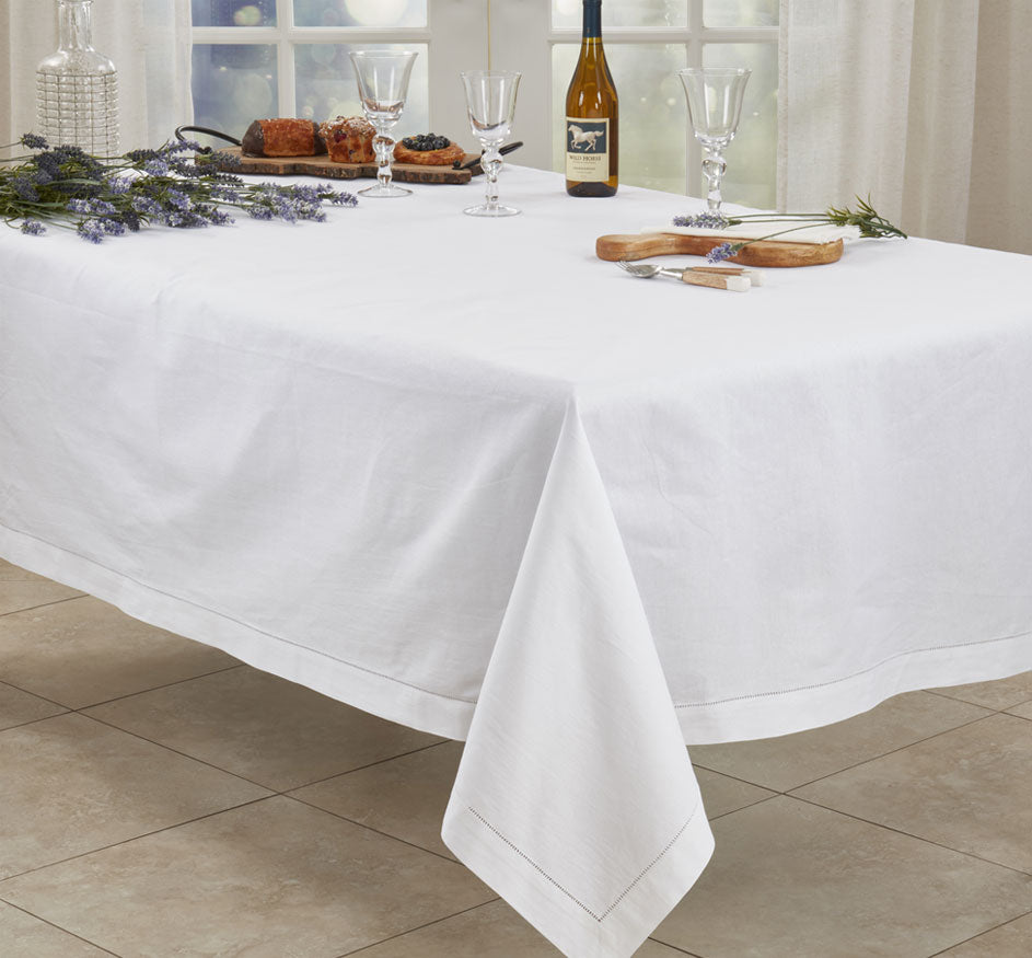 Tablecloth With Hemstitched Border *Special Order