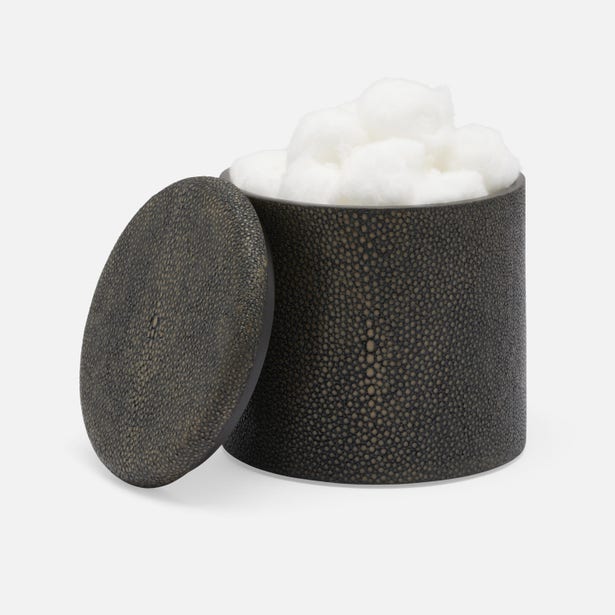 Tenby Small Canister in Dark Mushroom