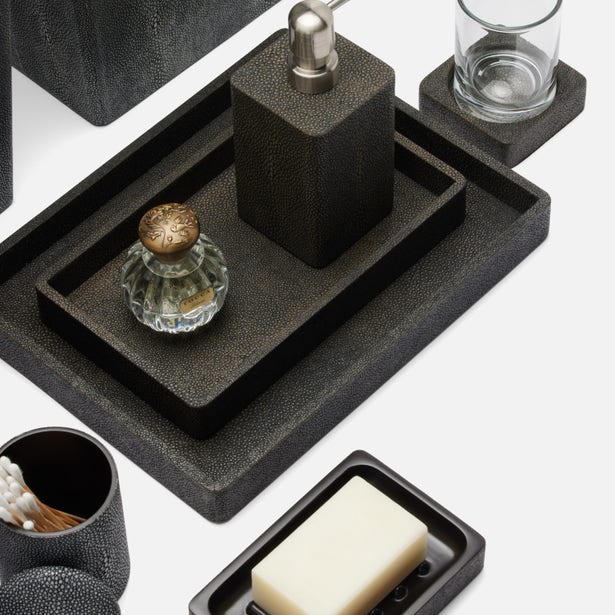 Tenby Tray Set in Dark Mushroom