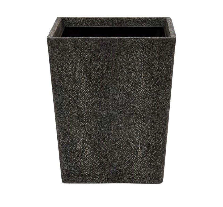 Tenby Square Wastebasket in Dark Mushroom