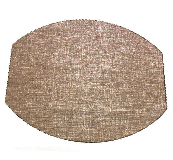 Thera Placemat in Bark (2 shapes)