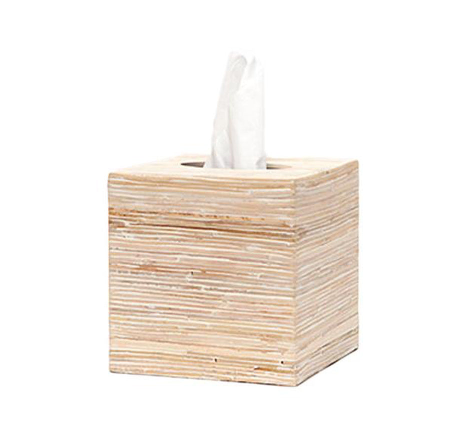 Kona Boutique Tissue in Bleached Rattan