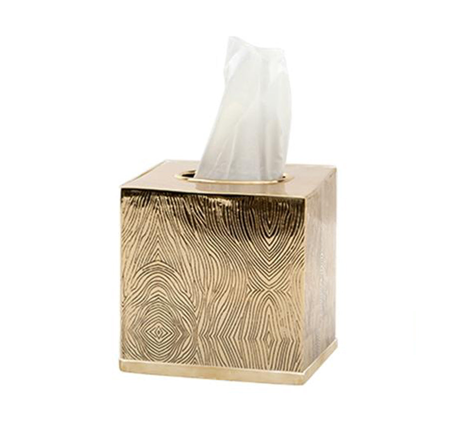 Humbolt Boutique Tissue in Shiny Brass