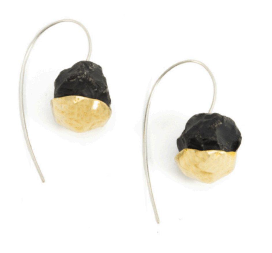 Tourmaline Lamina Earring