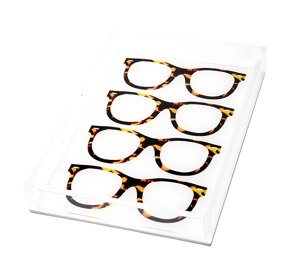 Tortoise Glasses Tray