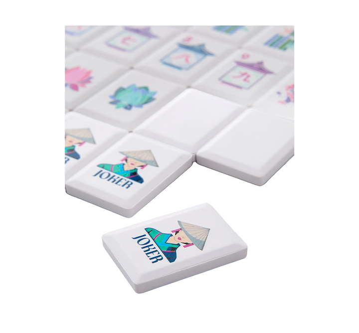Travel Mahjong Tiles - Cadet