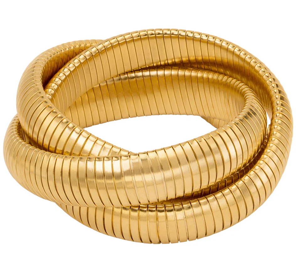 Triple Cobra Bracelet Medium 1/2in