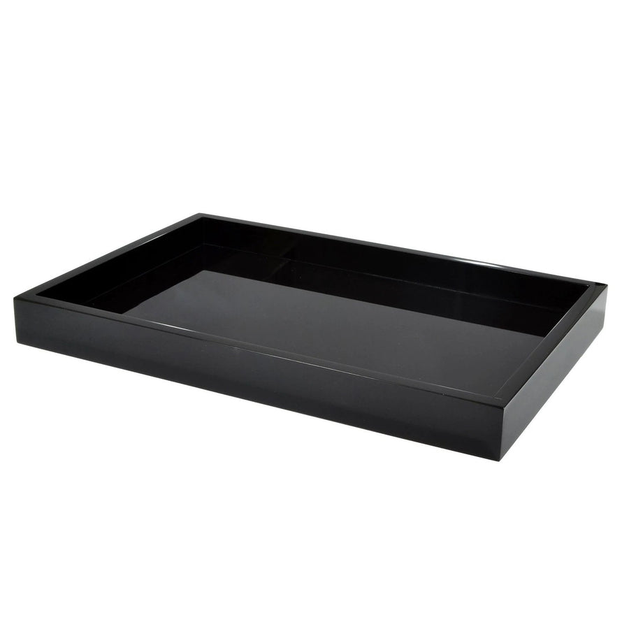 Lucite Bath Collection In Black Ice