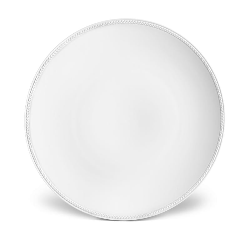 Soie Tressee Dinnerware Collection in White