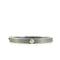 Junia Sterling Silver Diamond Bangle (2 sizes & Colors Available)