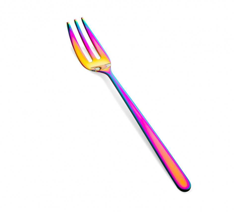 Linea Rainbow Serving Fork