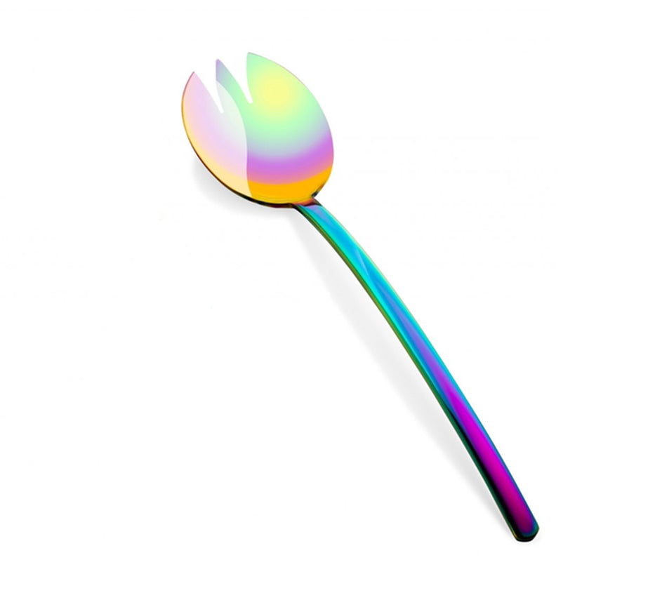 Linea Rainbow Salad Serving Fork