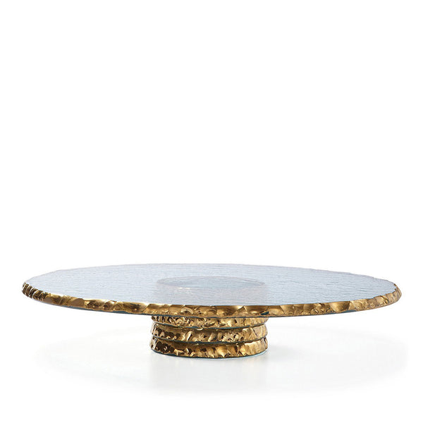 Edgey Cake Stand in Gold