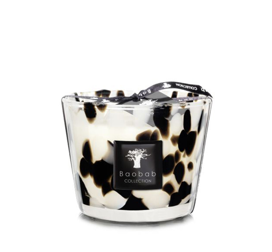 Pearl Candle In Black (2 Sizes Available)