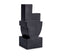 Cubisme Bookend Two in Black