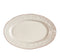 Cantaria Small Oval Serving Platter In Ivory