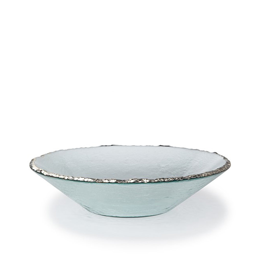 Edgey Round Bowl Platinum