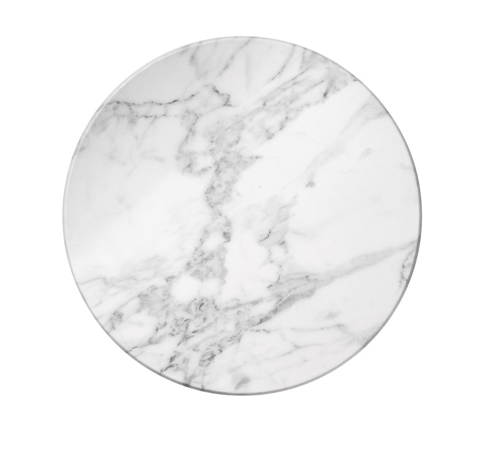 White Marble Acrylic Lazy Susan