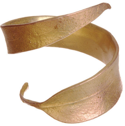 Eucalyptus Napkin Ring in Gold