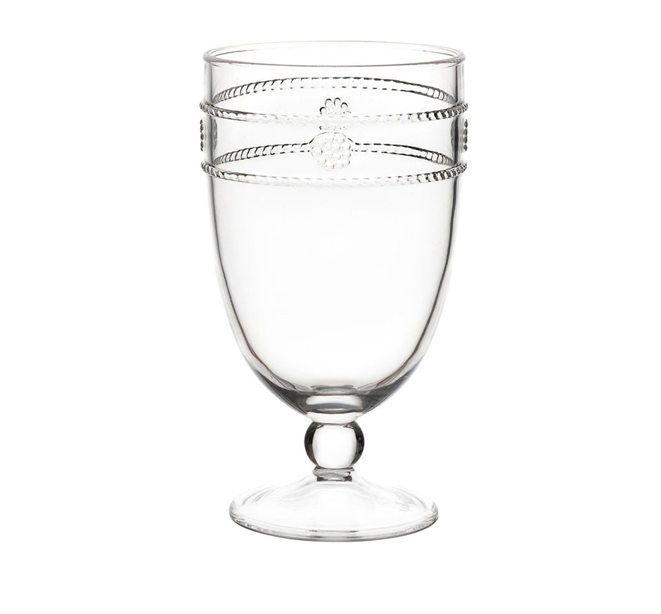 Isabella Clear Acrylic Goblet