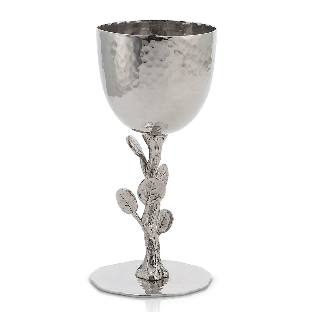 Kiddush Cup - Botanical Leaf