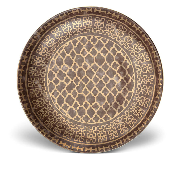 Fortuny Round Platter in Grey
