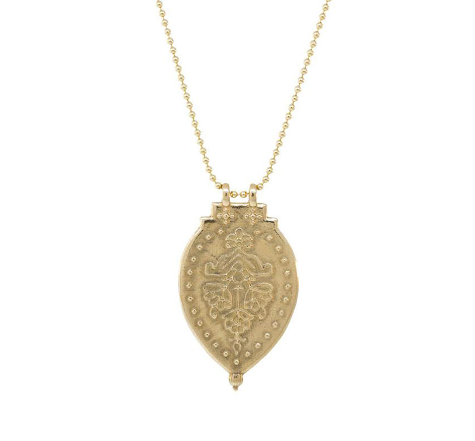 Cast Bronze Pendent Necklace