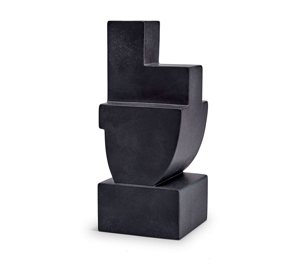 Cubisme Bookend Two in Black