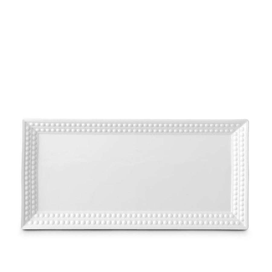 Perlee White Rectangle Platter