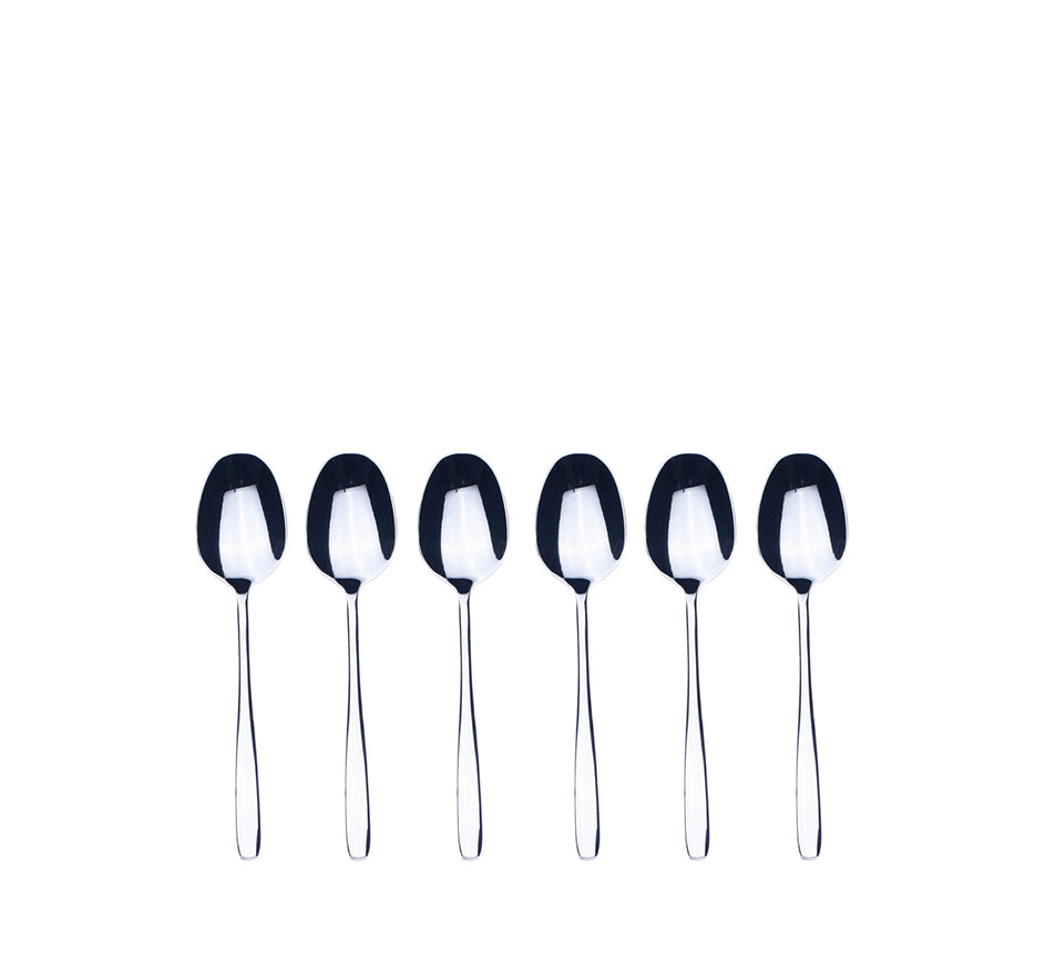 Moka Condiment Spoons Set Of 6