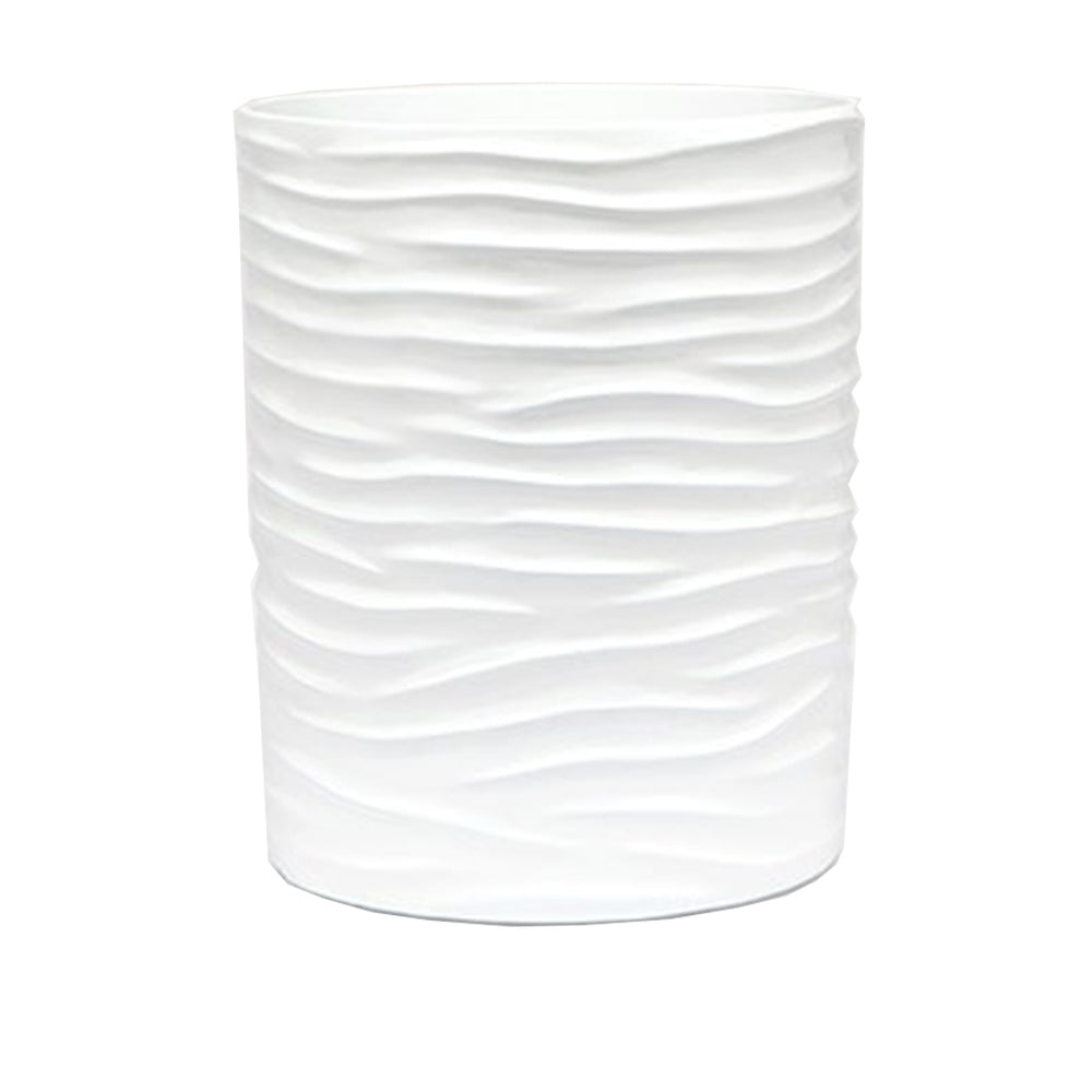 Solin Wastebasket in White