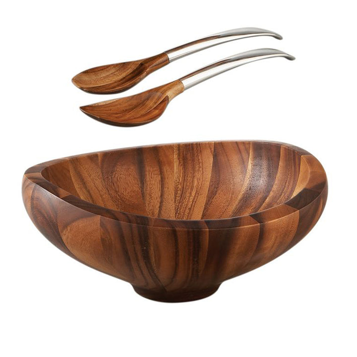 Butterfly Salad Bowl with Servers