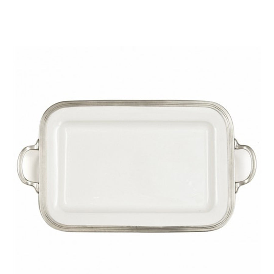 Tuscan Rectangular Tray with Handles