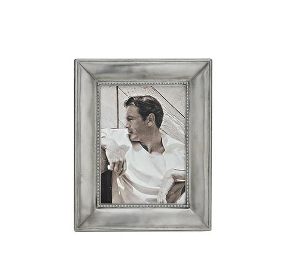 Como Pewter Rectangle Frame