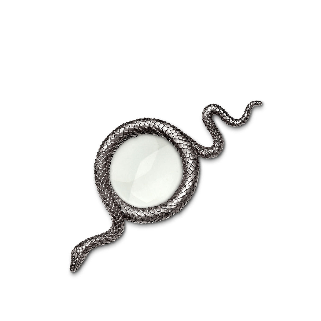 Snake Magnifying Glass Platinum