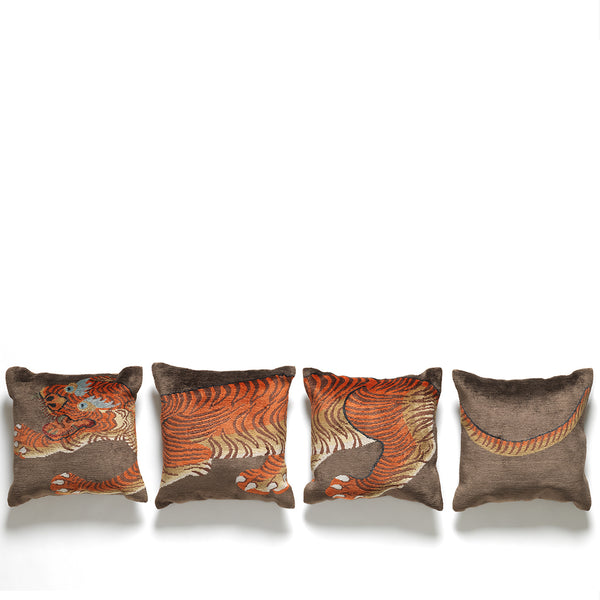Tiger Pillows set of 4