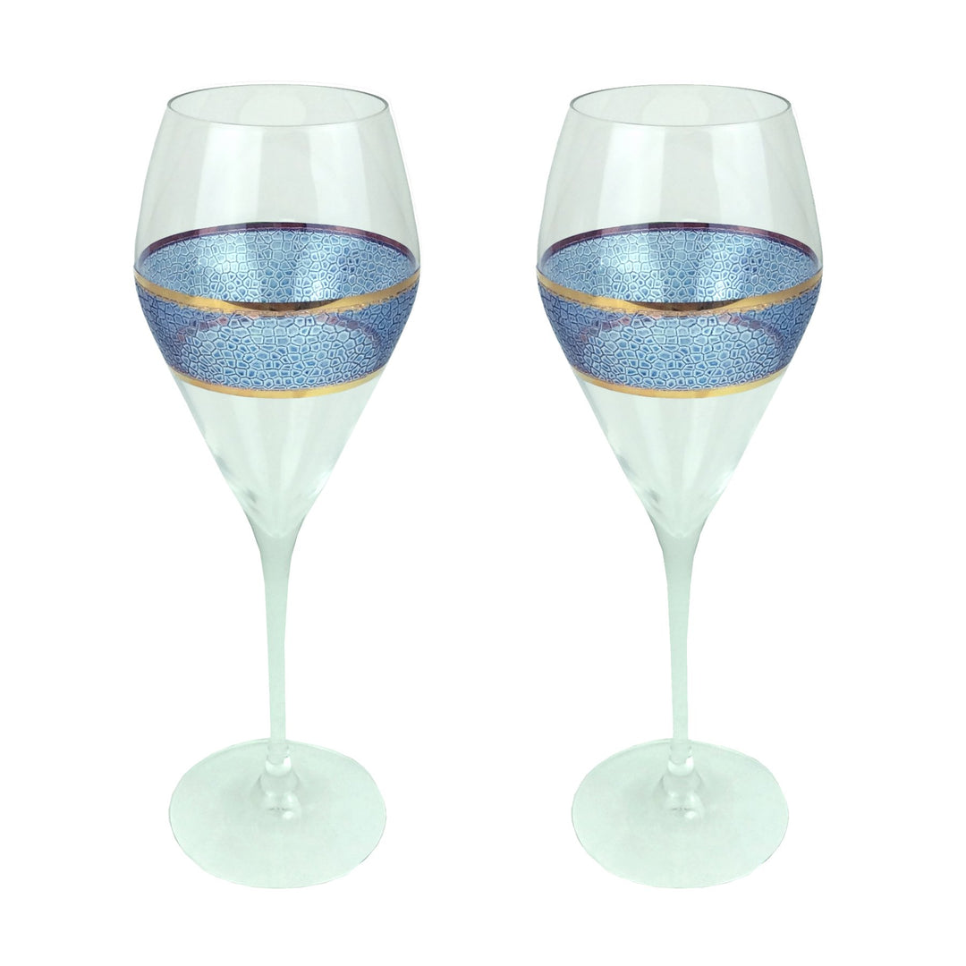 Panthera Indigo Glassware Collection (Sold in Sets of 2)