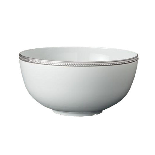 Soie Tressée Serving Bowl In Platinum