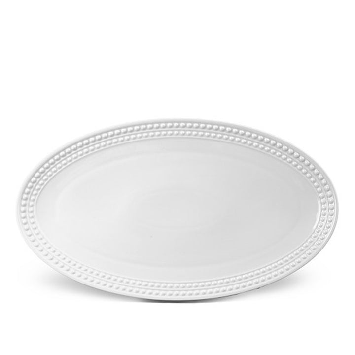 Perlee White Oval Large Platter