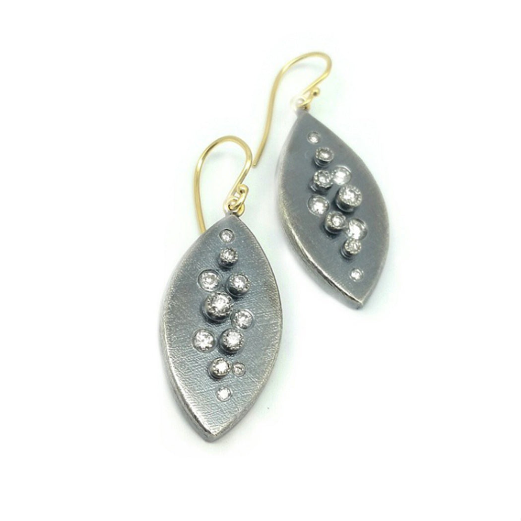 Diamond Droplet Earrings