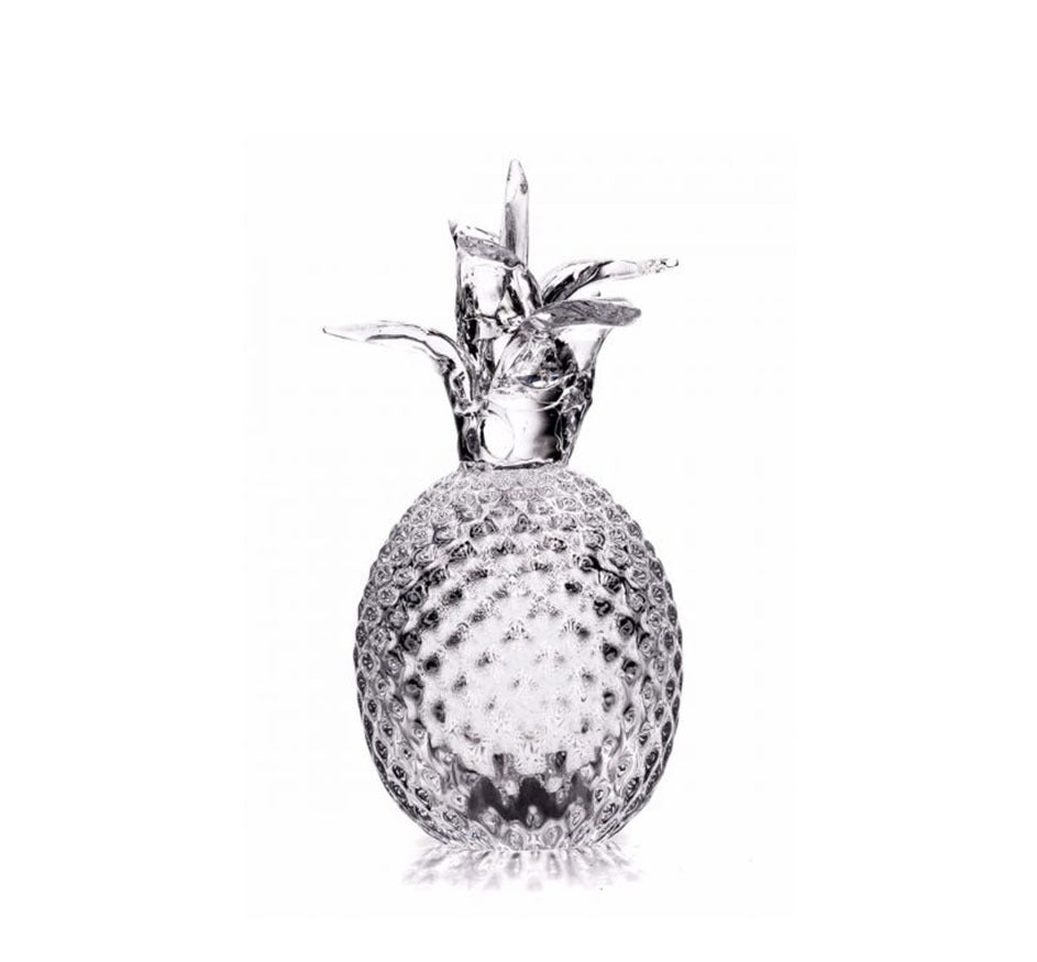 Small Glass Pineapple