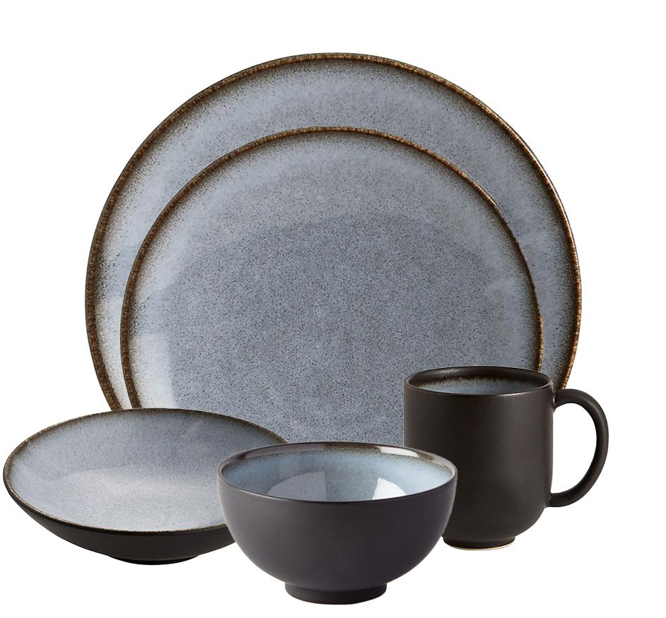 Tourron Dinnerware Collection in Ecorce