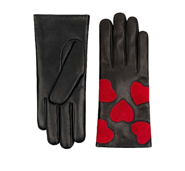 Red Heart Gloves with Touch Screen