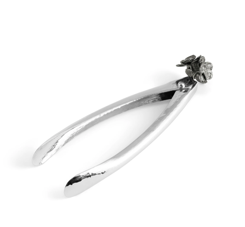 Small Black Orchid Spring Tongs