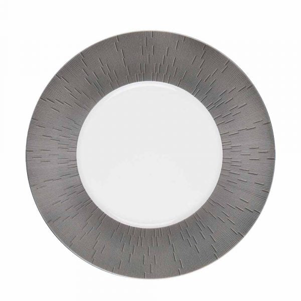 Infini Dinnerware Collection in Gris/Dark Grey