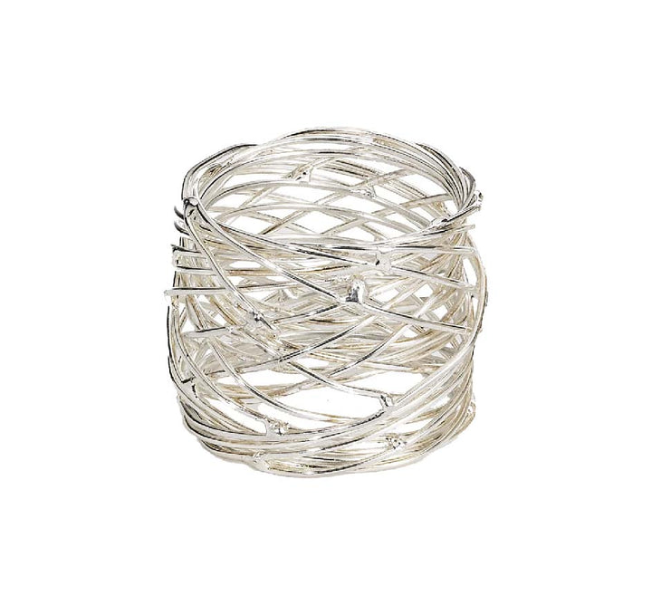 Tara Mesh Napkin Rings (Set of 2)