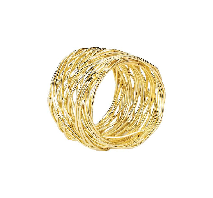 Tara Mesh Napkin Rings (Set of 2)