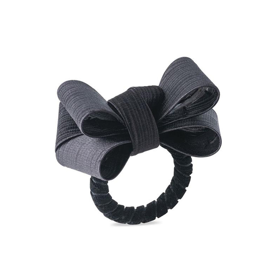 Tuxedo Napkin Ring in Black (Set of 4)